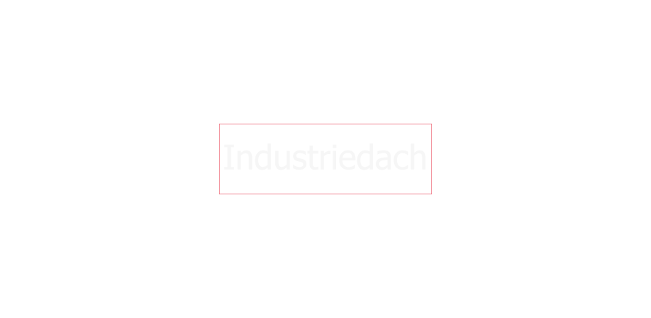 Industriedach