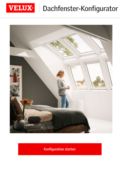 Velux Dachfensterkonfigurator