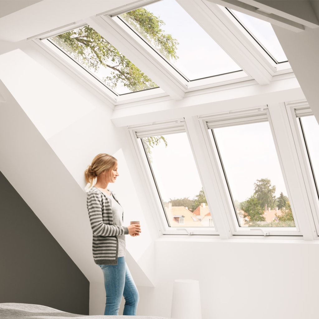 Velux-Dachfenster in verschiedene Ausführungen und selber konfigurierbar in unserem VELUX-Konfigurator